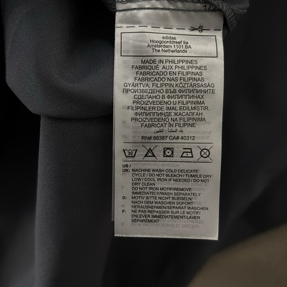 Mens Adidas Fielder's Choice 2.0 Jacket Baseball Onix-Core Heather Medium - Picture 10 of 11